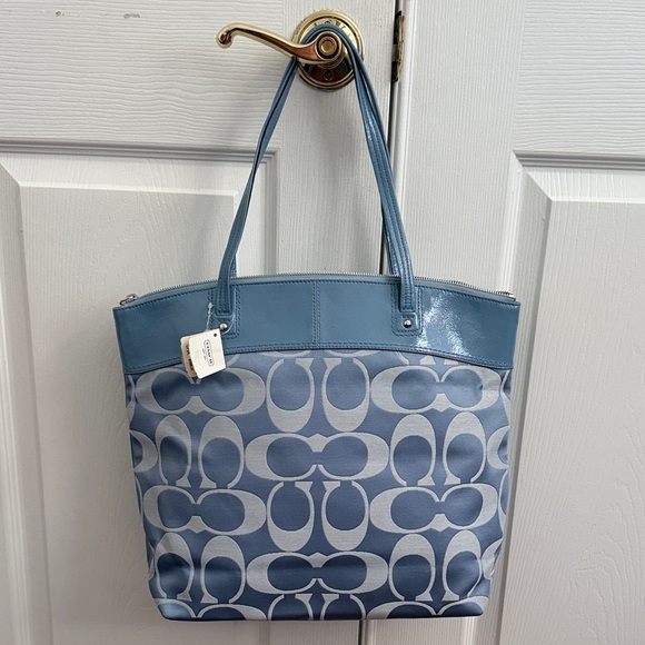 Coach Signature Tote - Picture 2 of 5